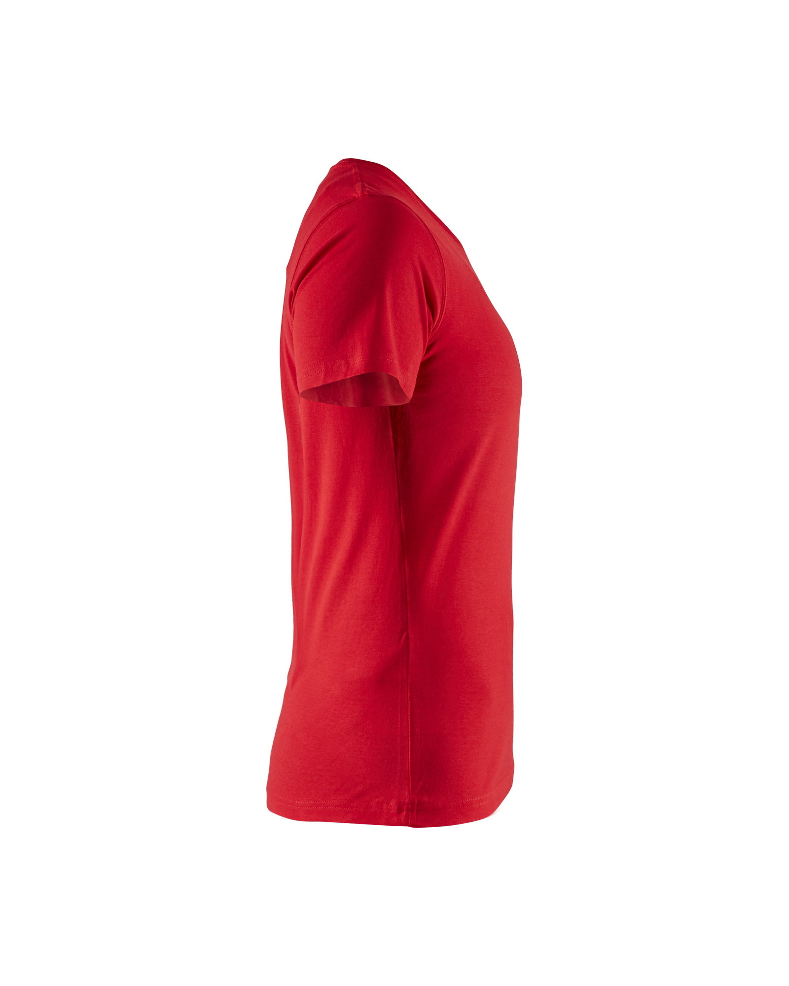 Blåkläder Dames T-shirt 3334 - Rood zijkant