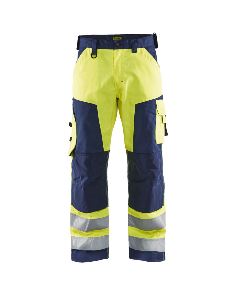 Blåkläder High Vis Werkbroek 1566 - voorkant