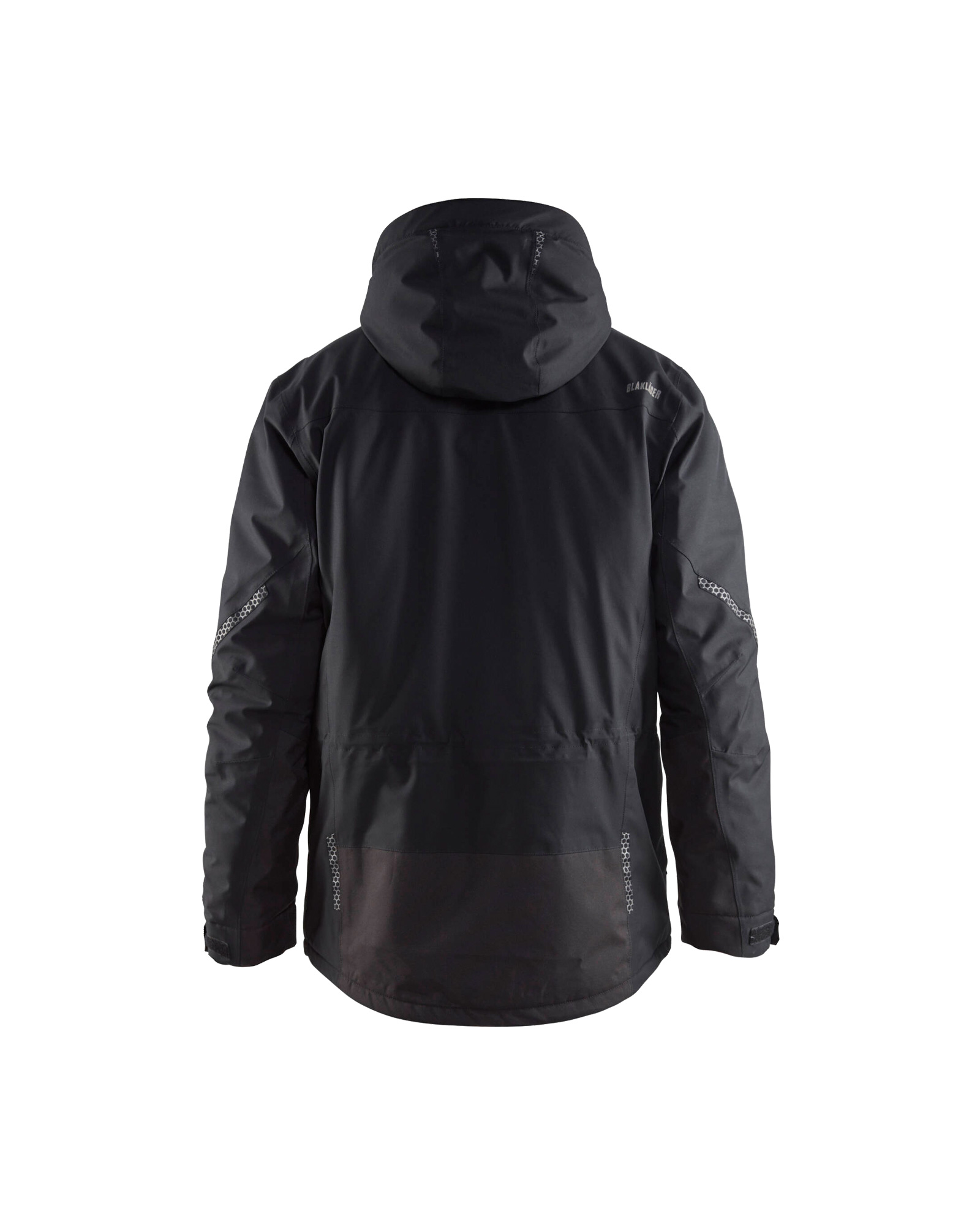 Blåkläder Winterparka 4989 - Zwart achterkant