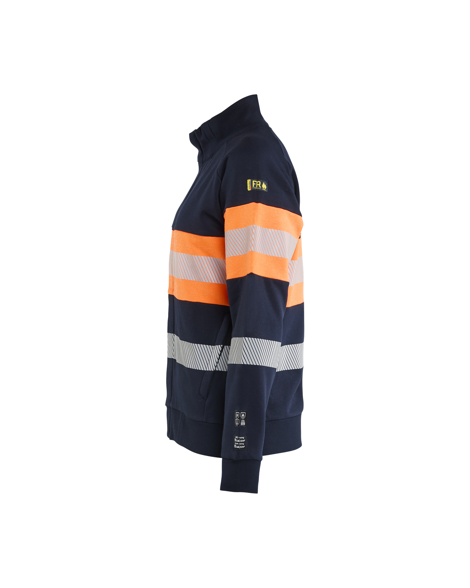 Blåkläder Dames multinorm sweatshirt met rits inherent 3472 - Afbeelding 3