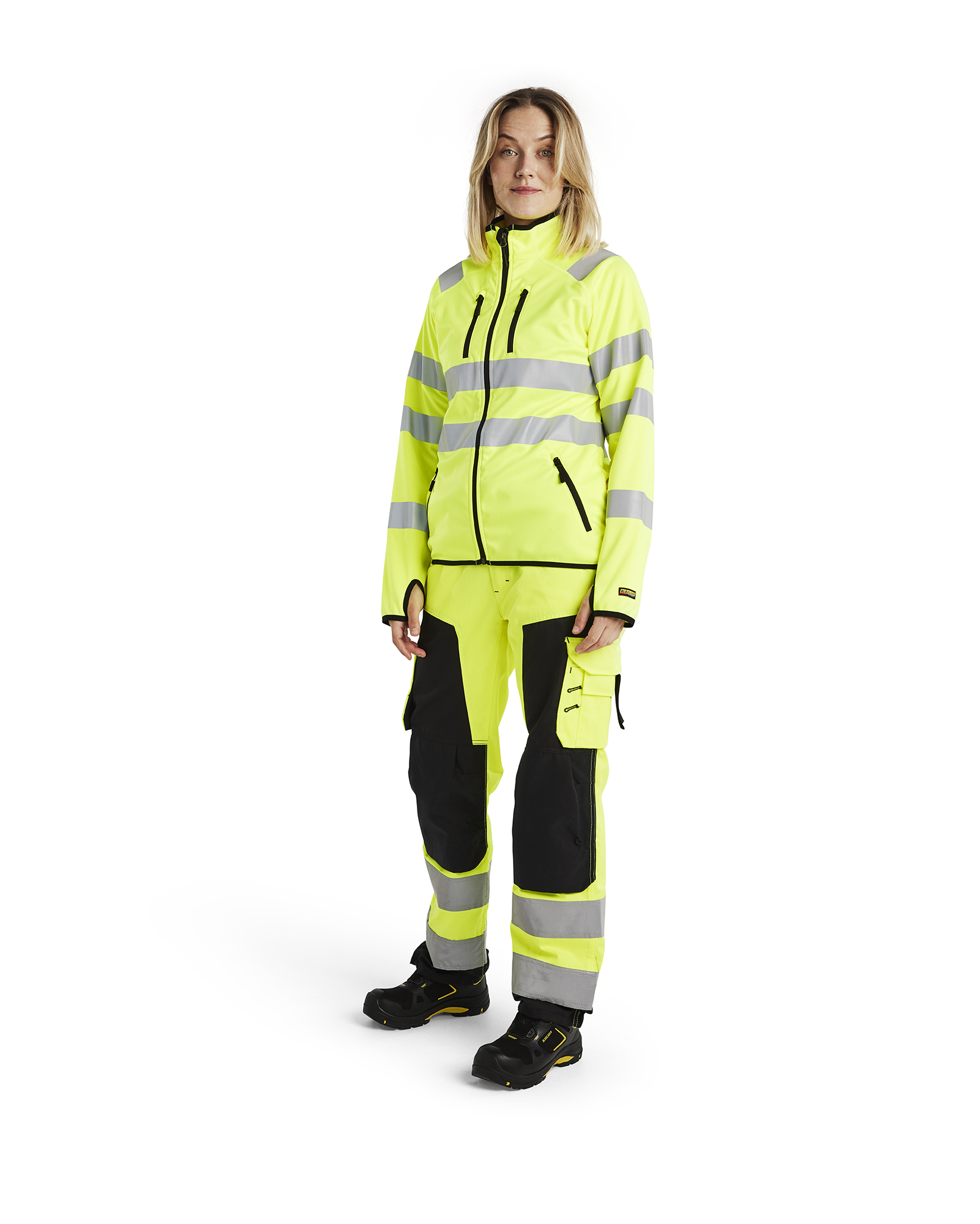 Blåkläder Dames Softshell jack High Vis 4926 detail 2