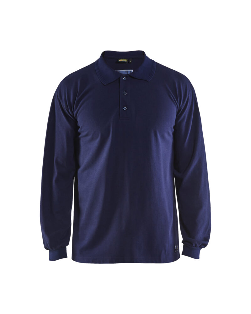 Blåkläder Vlamvertragende Polo Piqué lange mouwen inherent 3374
