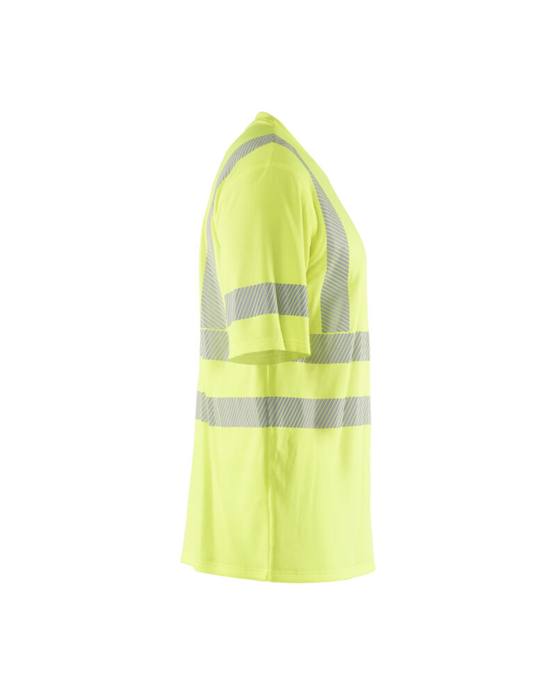 Blåkläder T-shirt High vis 3522 - High Vis Geel zijkant