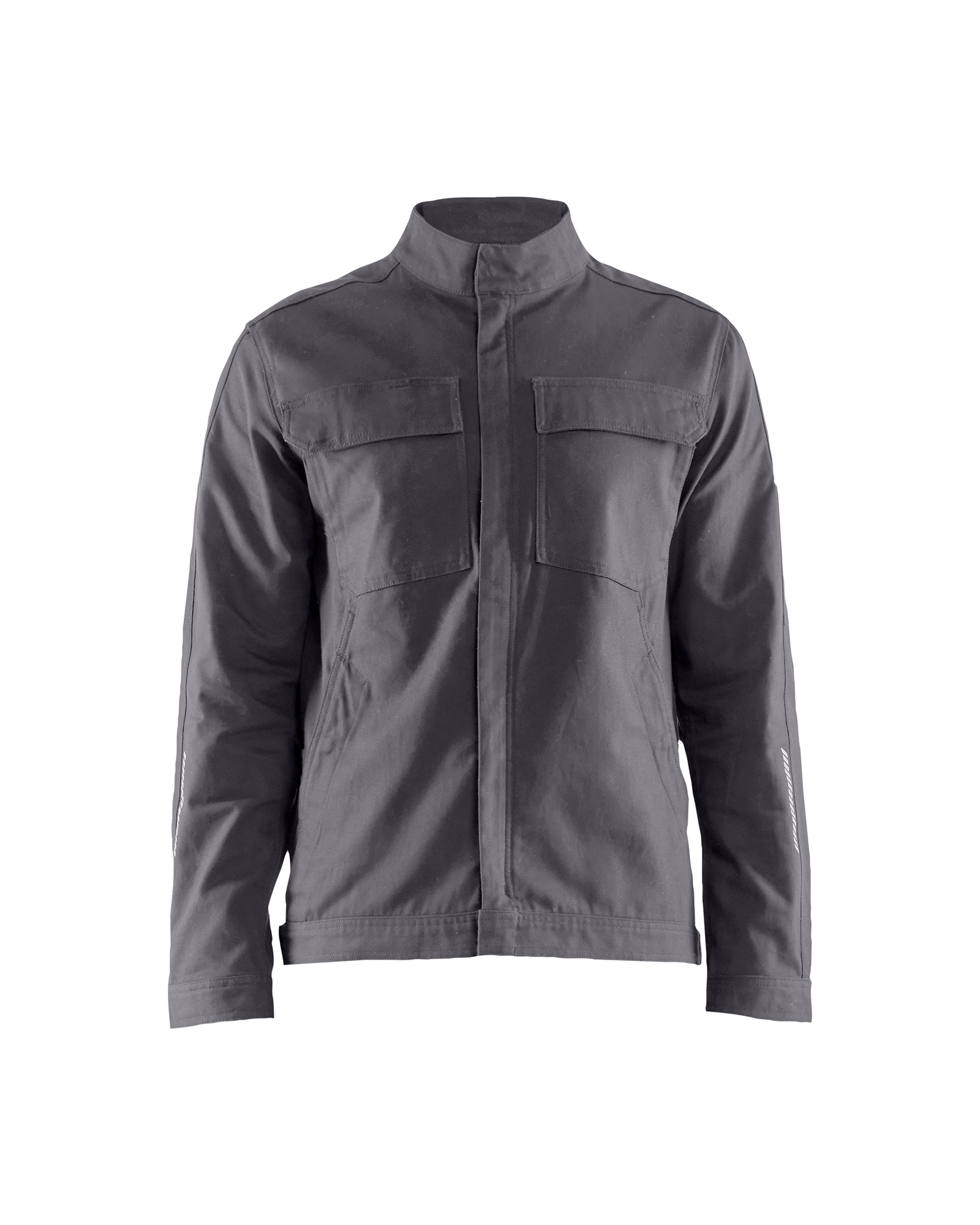 Blåkläder Industrie jack stretch 4466 - Medium grijs voorkant