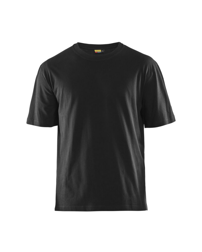Blåkläder Vlamvertragend T-shirt Inherent 3482 - Zwart voorkant