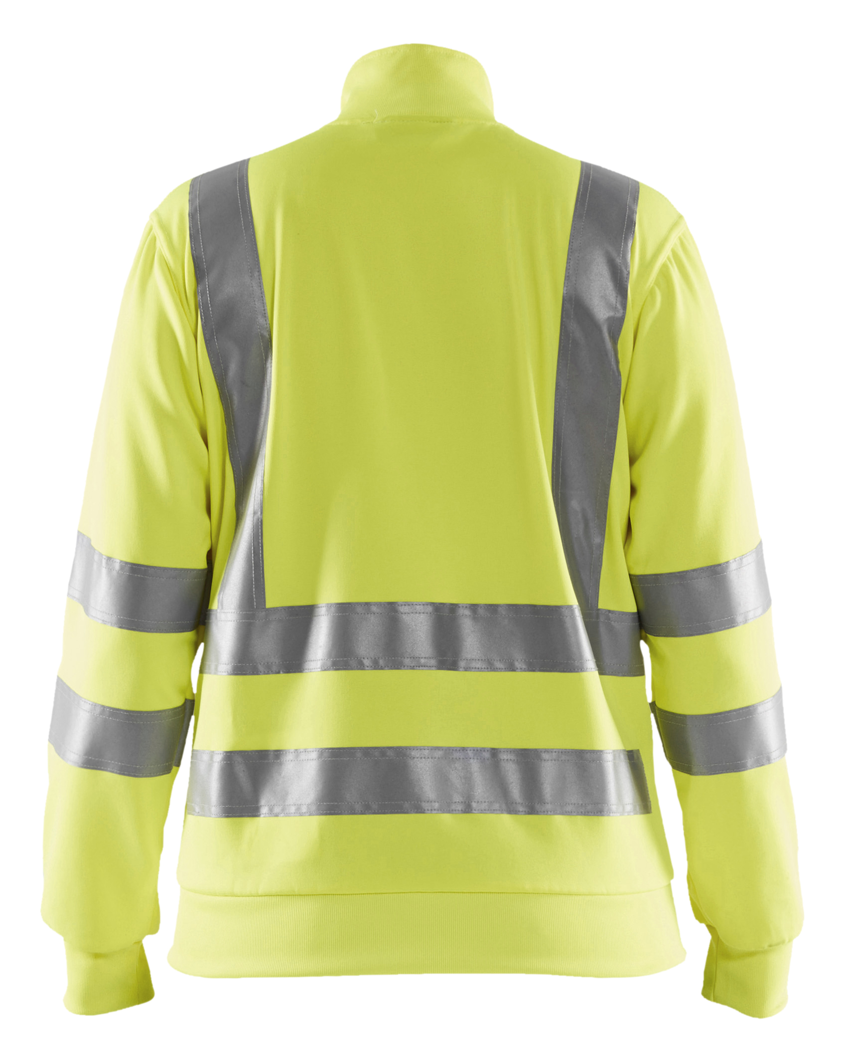 Blåkläder Dames Sweatshirt met rits High Vis 3308
