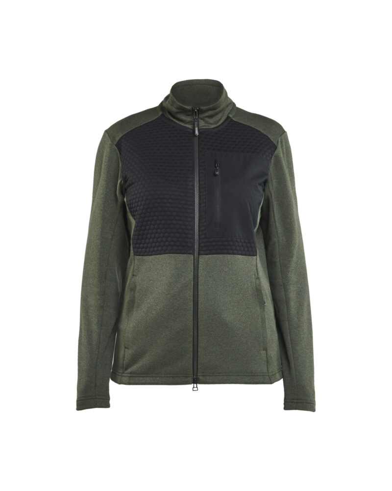 Blåkläder Dames sweatshirt met rits 3549