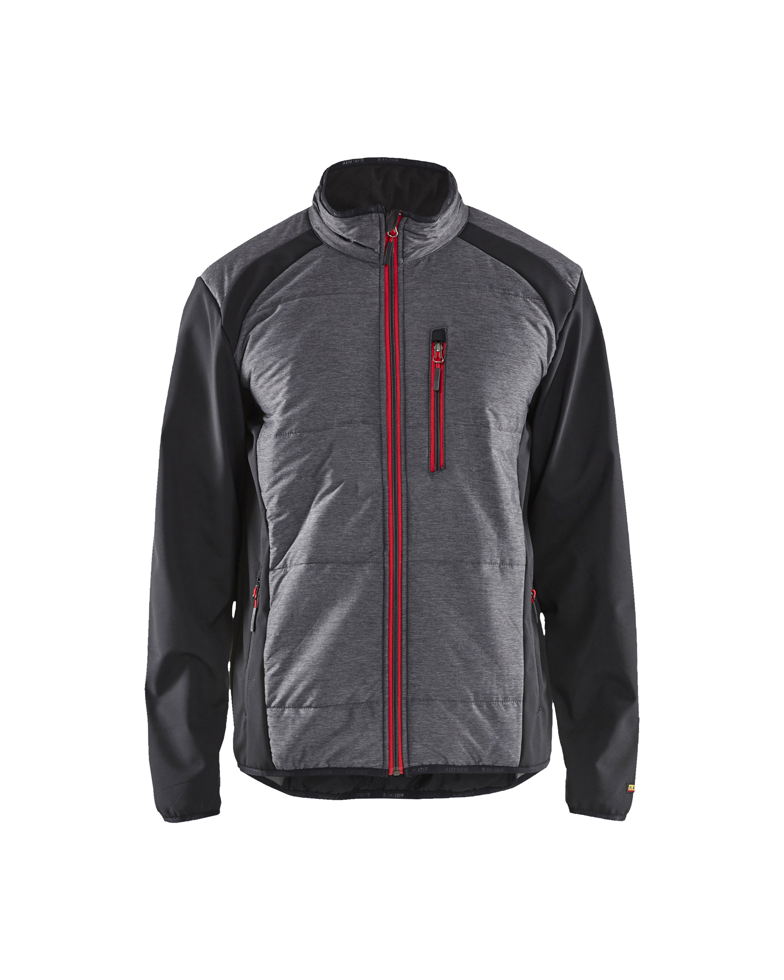 Blåkläder Hybride jack 4929 - Zwart/Rood voorkant