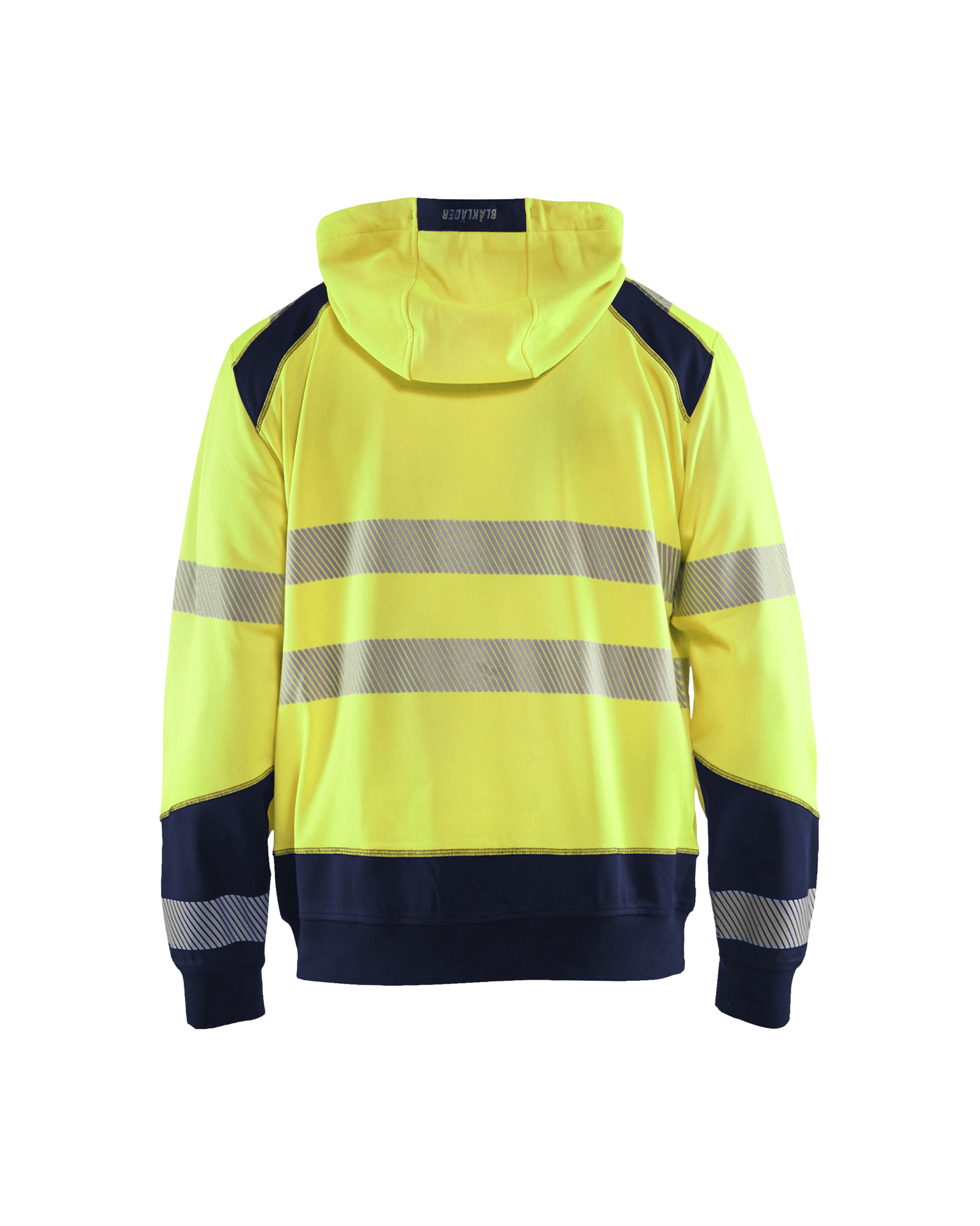 Blåkläder Hooded sweatshirt met rits High Vis 3546 - Afbeelding 4