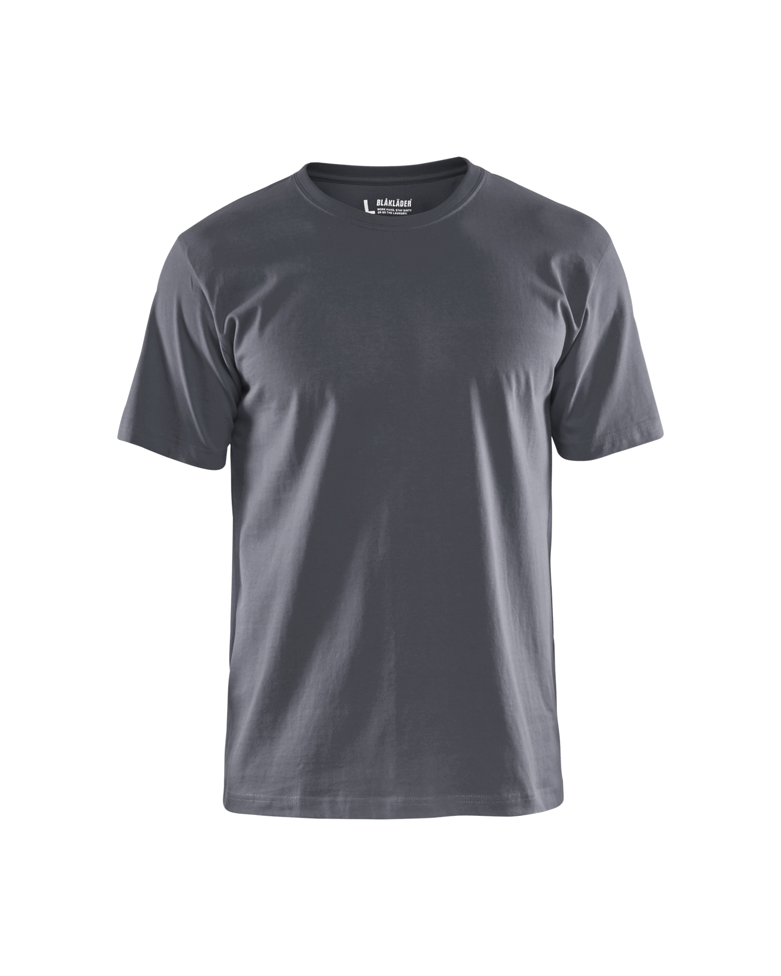 Blåkläder T-shirt 5-pack 3325 - Grijs voorkant