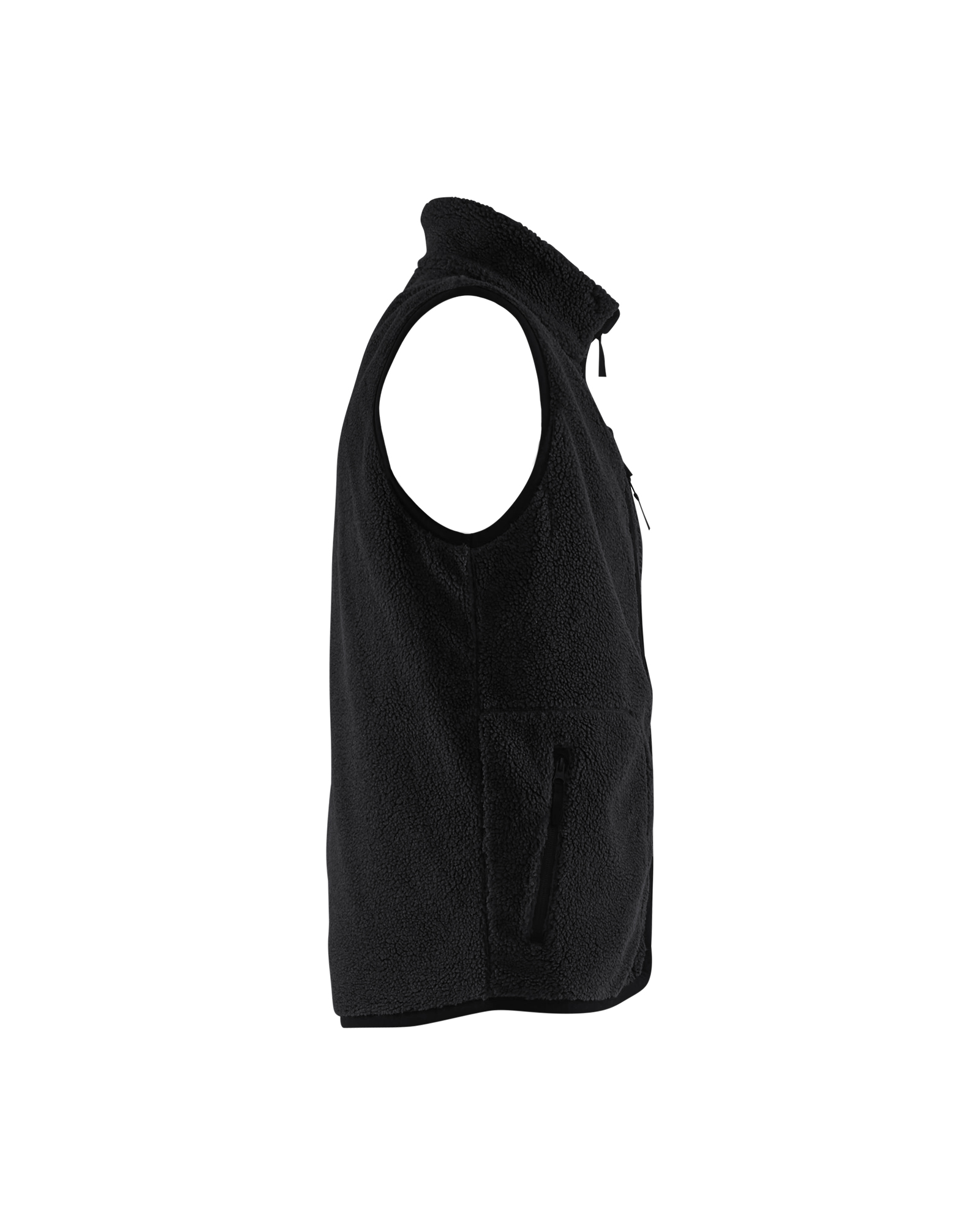 Blåkläder Pilé bodywarmer 3820 - Zwart zijkant