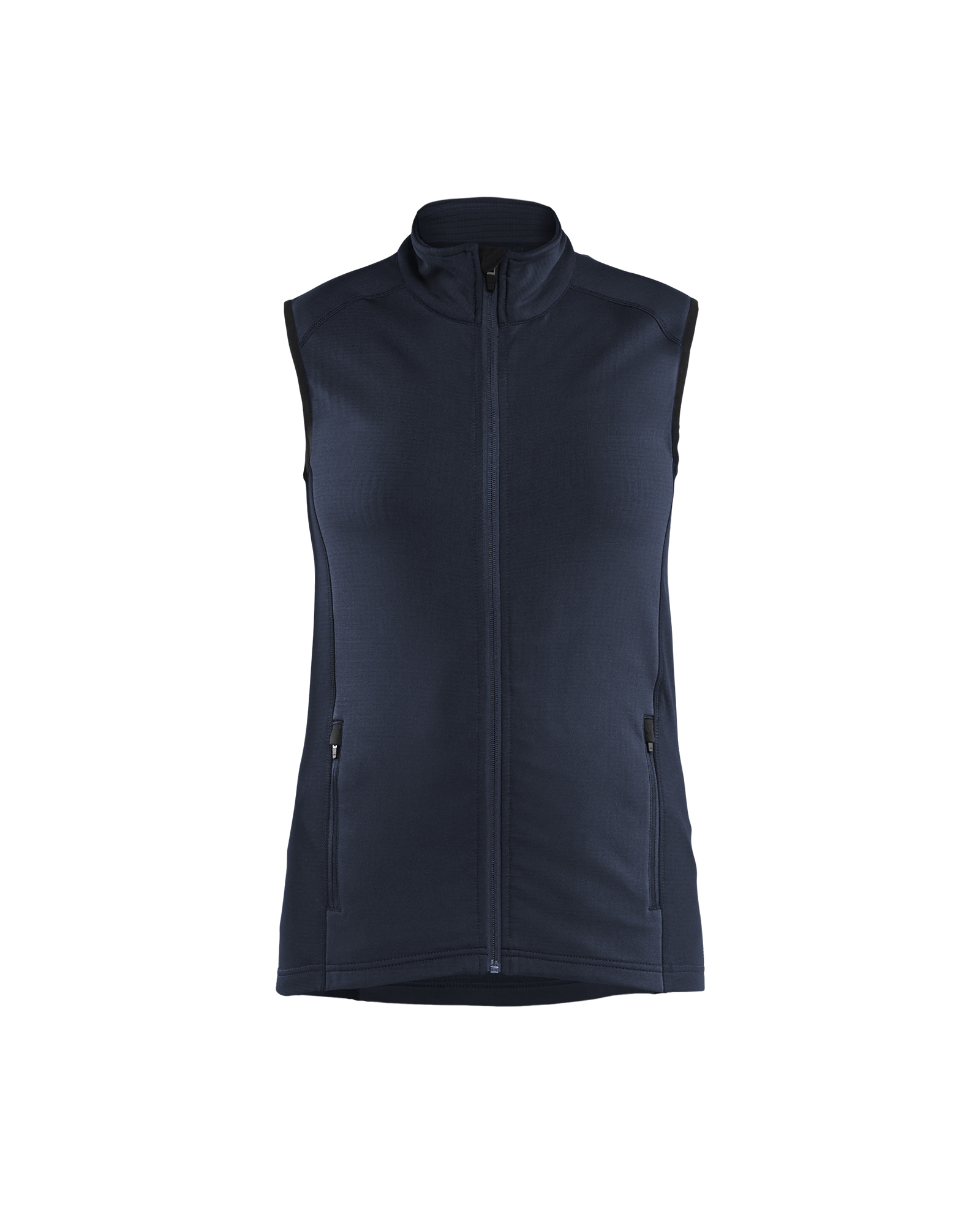 Blåkläder STRIKER Dames Bodywarmer fleece 4746 - Donker Marineblauw voorkant
