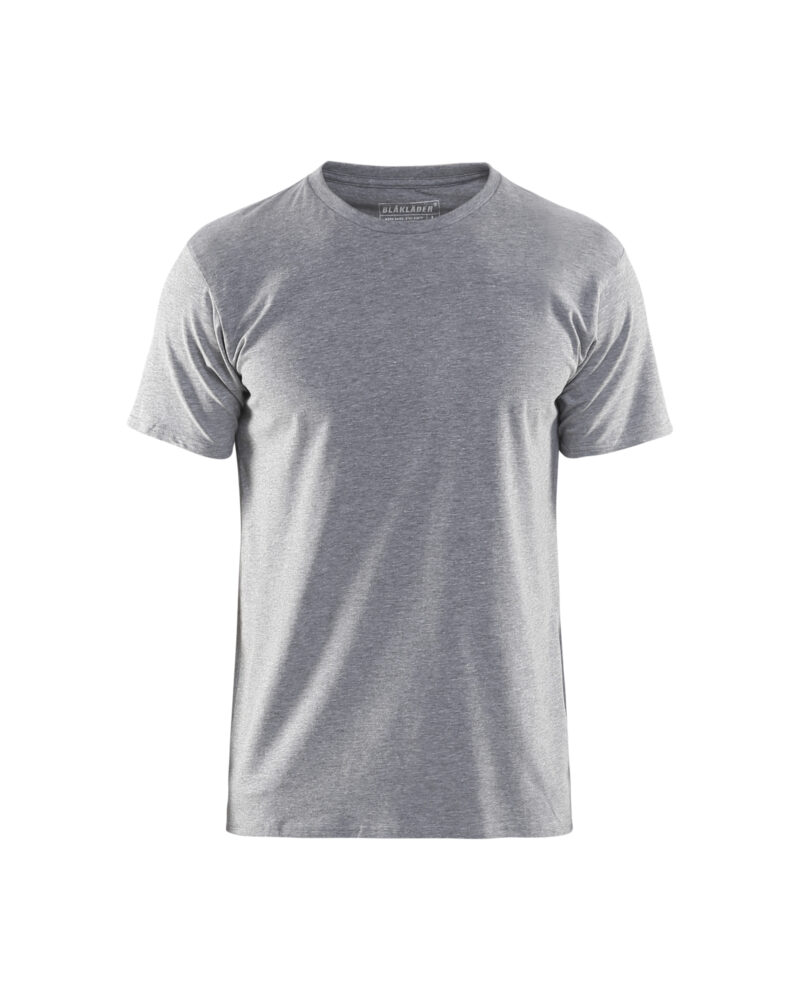 Blåkläder T-shirt slim fit 3533 - Grijs Melee voorkant