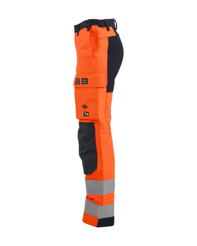 Blåkläder Dames Multinorm werkbroek stretch inherent 7191 - zijkant