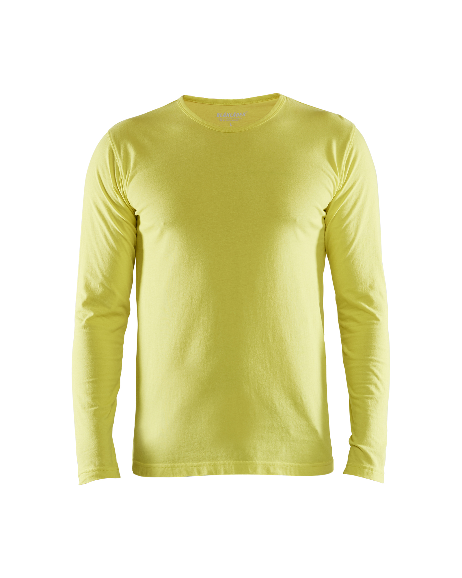 Blåkläder T-shirt lange mouwen 3500 - High Vis Geel voorkant