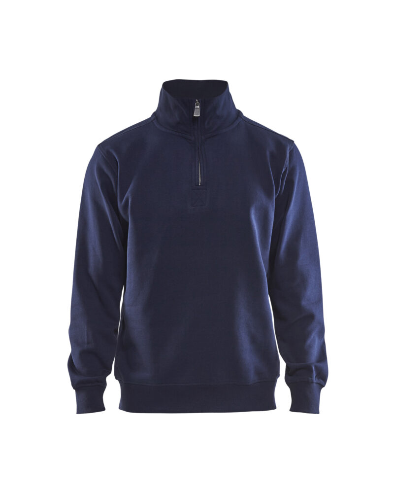 Blåkläder Sweatshirt Jersey met halve rits 3365