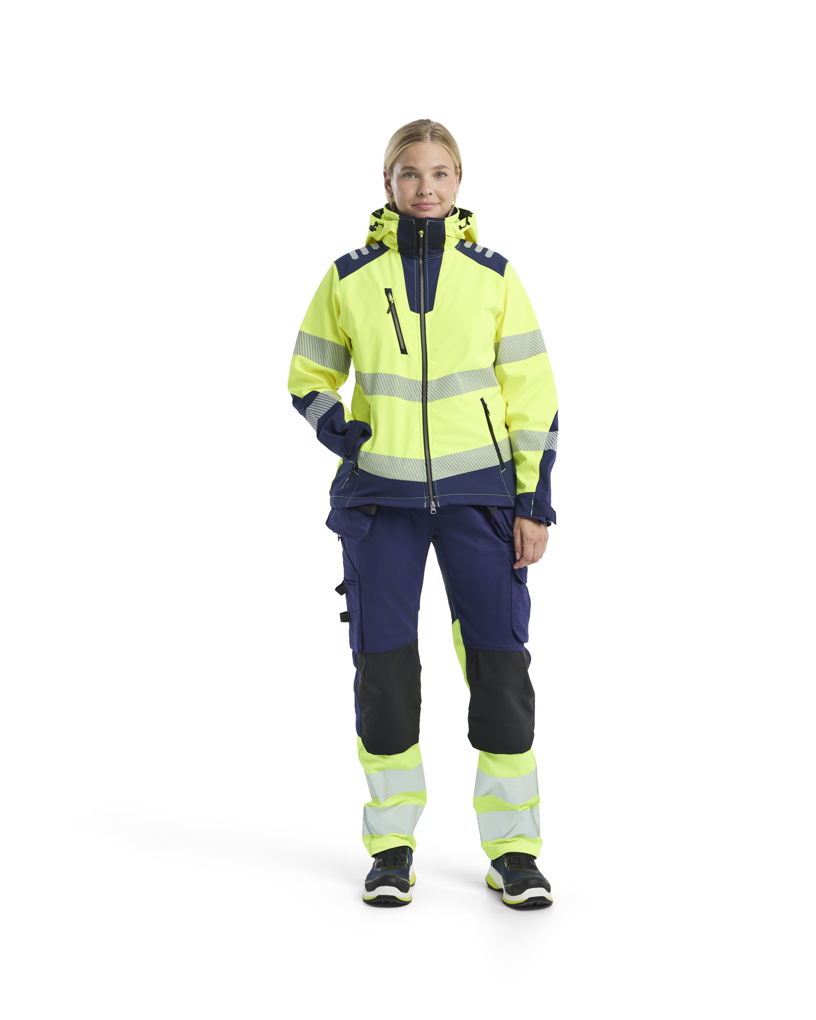 Blåkläder Dames Softshell jack High Vis 4791 detail 3