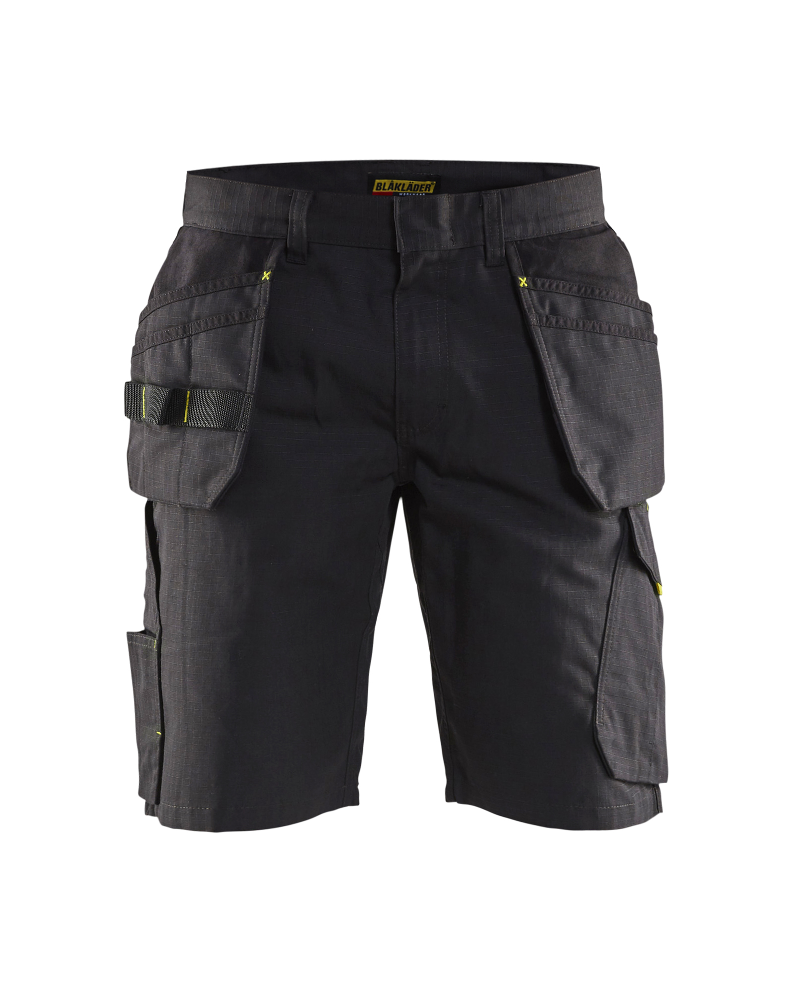 Blåkläder Service short met gereedschapszakken 1494 - kleur Zwart/High Vis Geel