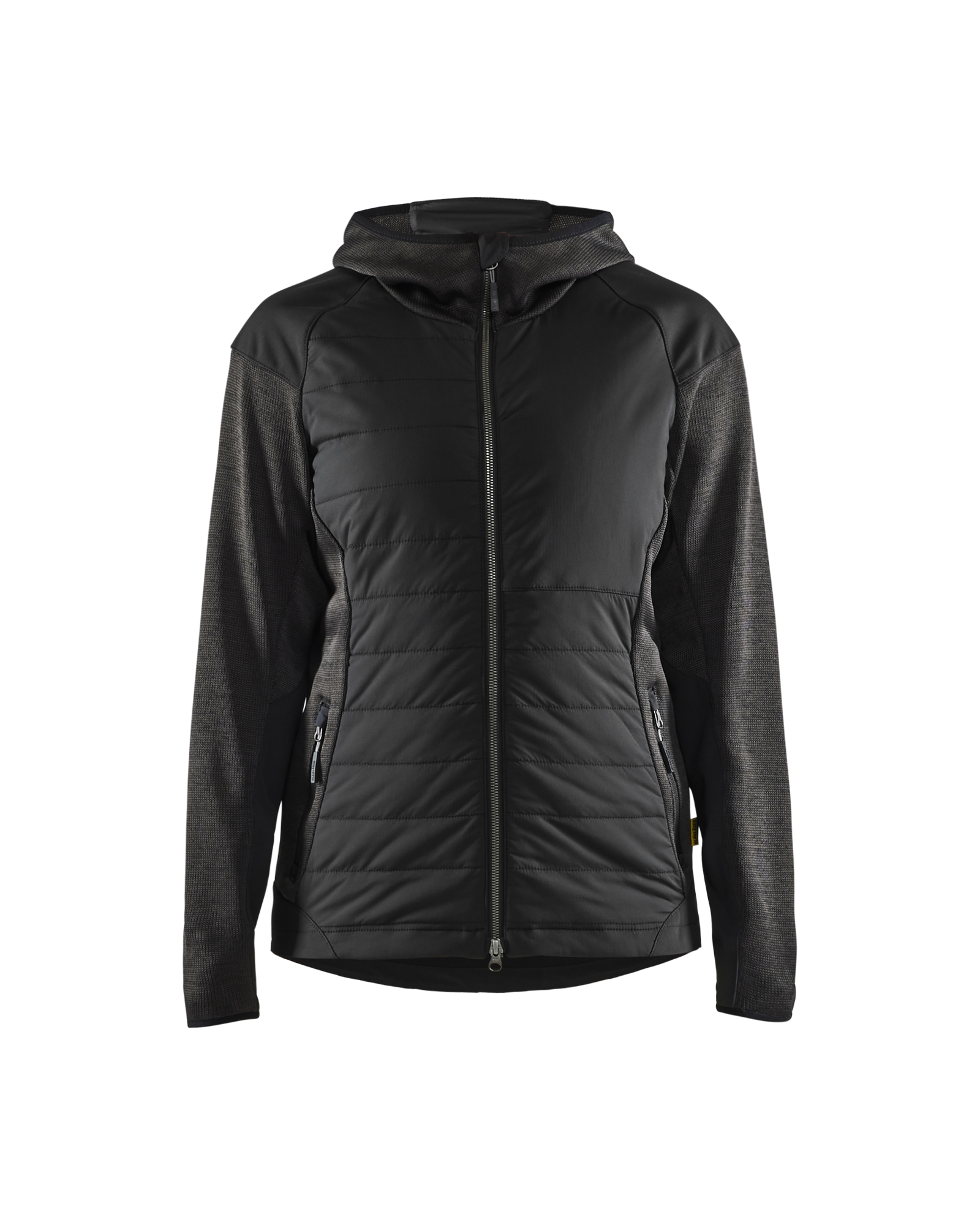 Blåkläder Dames hybride jack 5931 - Donkergrijs/Zwart voorkant