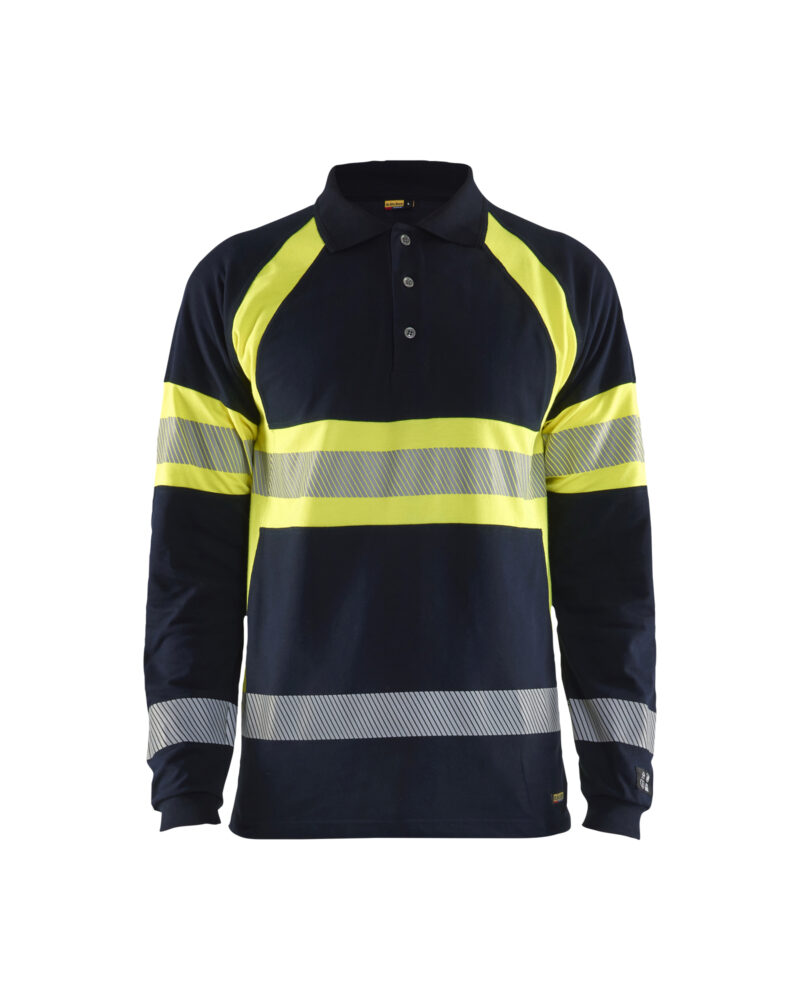 Blåkläder Multinorm piqué polo lange mouwen Inherent 3438