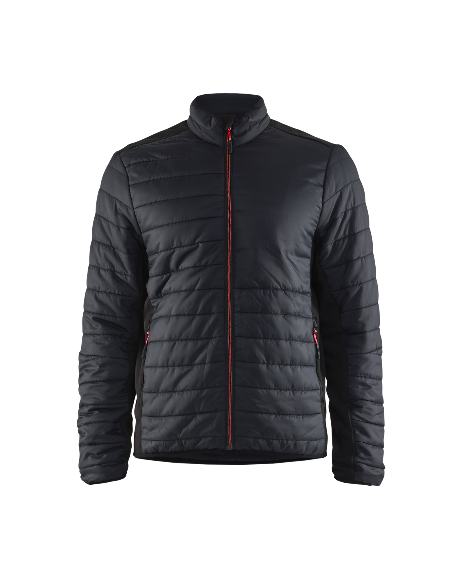 Blåkläder Warm gevoerd vest 4710 - Zwart/Rood voorkant