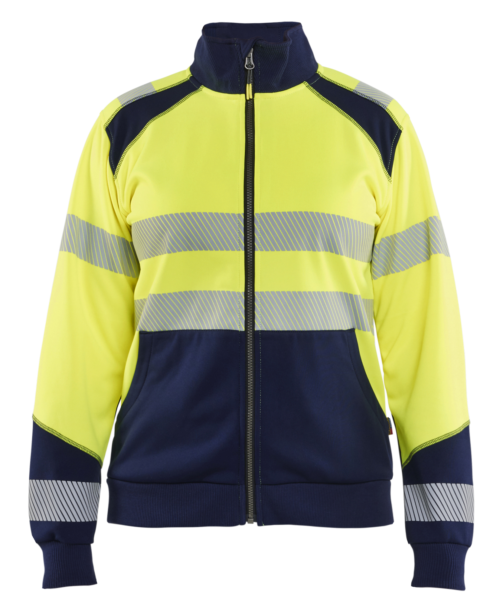 Blåkläder Dames sweatshirt met rits High Vis 3508 - Afbeelding 8
