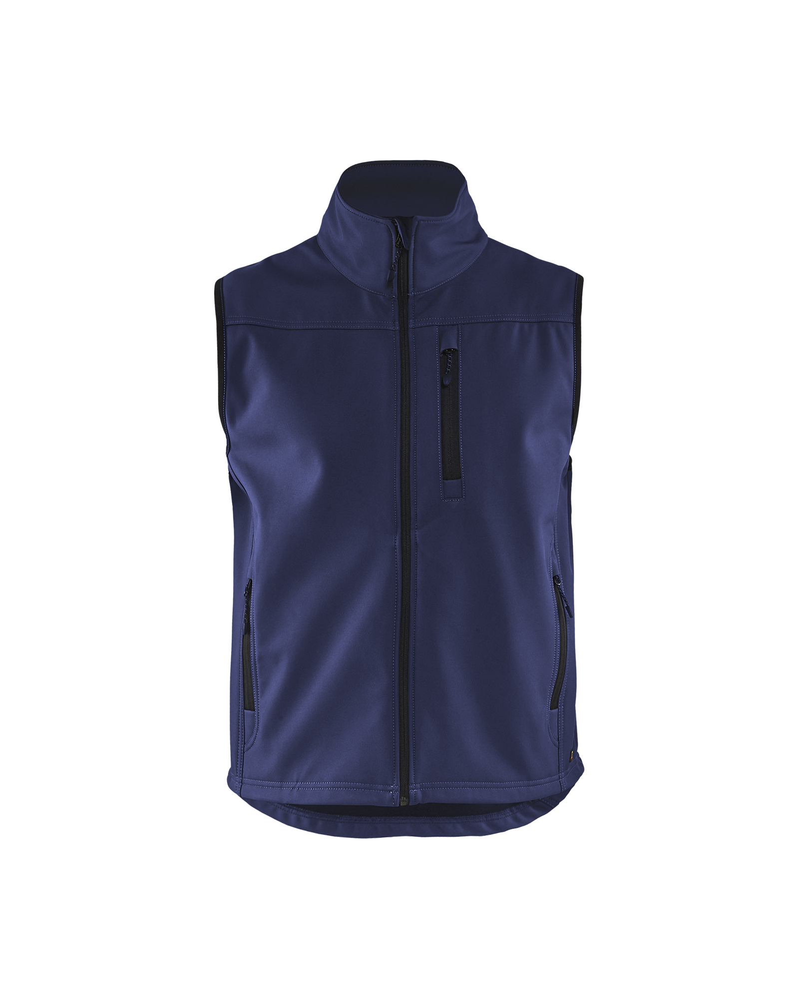 Blåkläder Softshell bodywarmer 8170 - Marineblauw voorkant