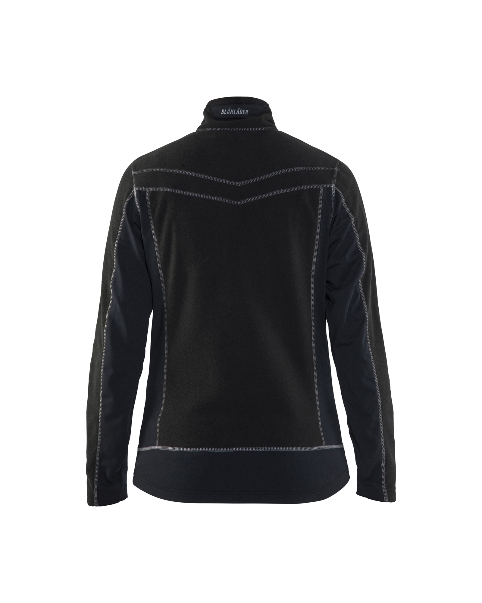Blåkläder Dames Microfleecevest 4924 - Zwart achterkant