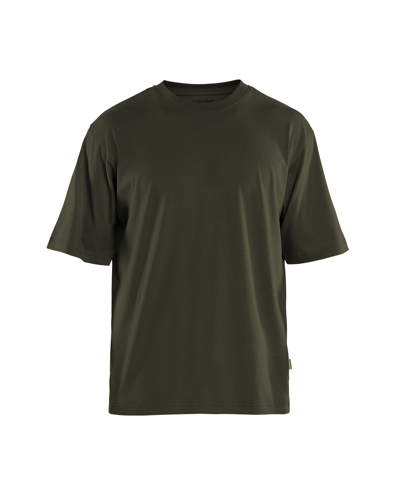 Blåkläder T-shirt losse pasvorm 3429 - Donker herfstgroen voorkant