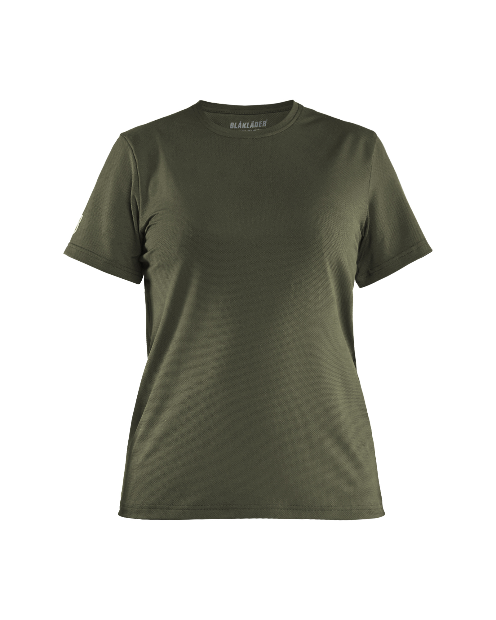 Blåkläder Dames UV-T-shirt 3426 - Donker herfstgroen voorkant