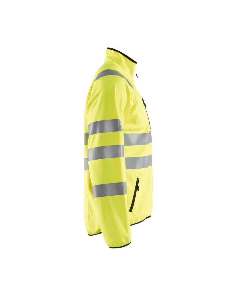 Blåkläder Softshell jack High Vis 4906 - High Vis Geel zijkant
