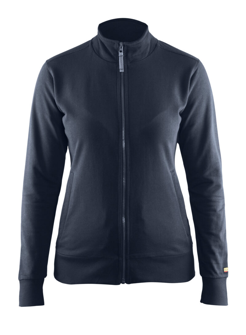 Blåkläder Dames sweatshirt met rits 3372