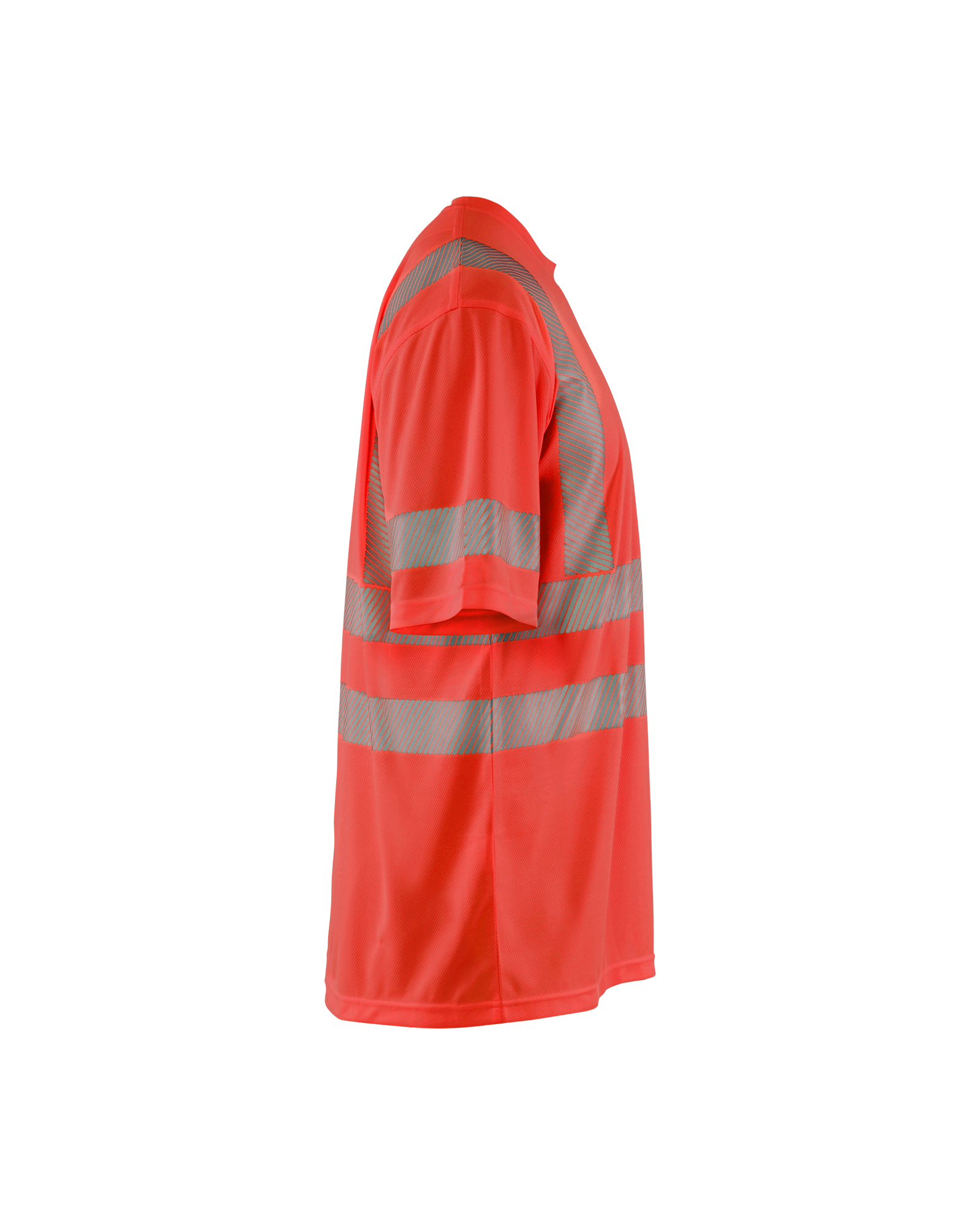 Blåkläder UV-T-shirt High Vis 3420 - High Vis Rood zijkant