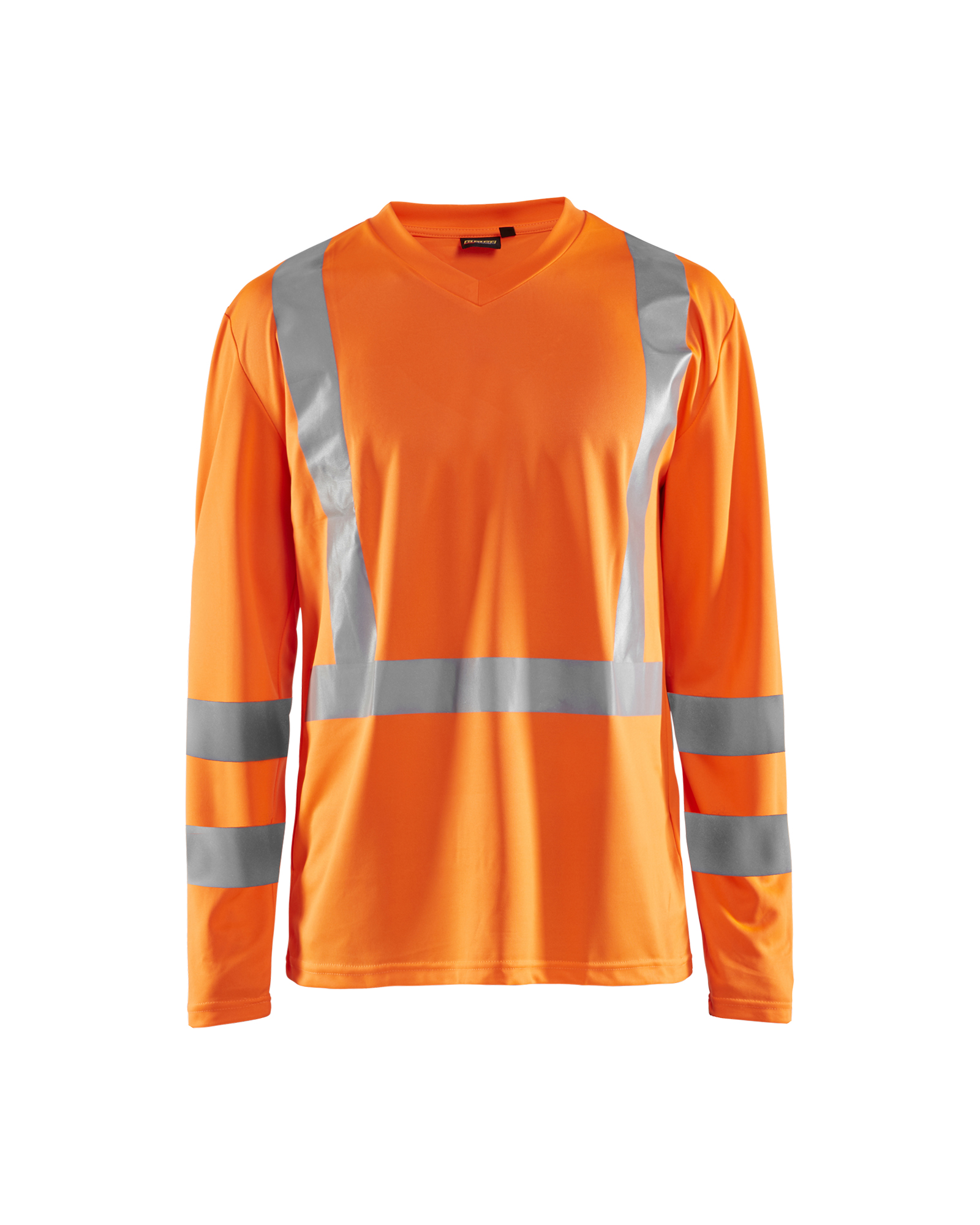 Blåkläder UV-T-shirt lange mouwen High Vis 3383 - High Vis Oranje voorkant