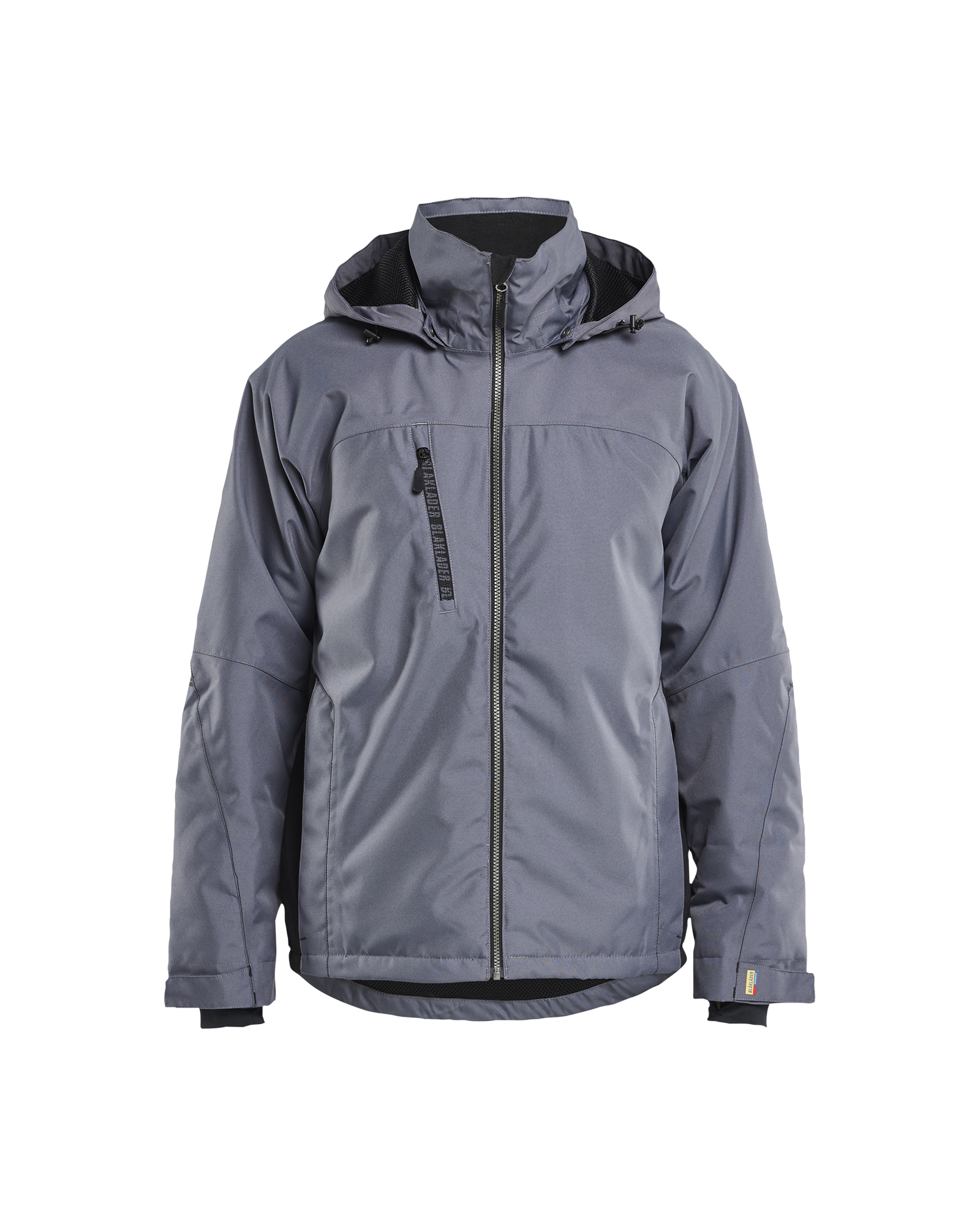 Blåkläder Lichtgewicht winterjas 4890 - Medium grijs / Zwart voorkant