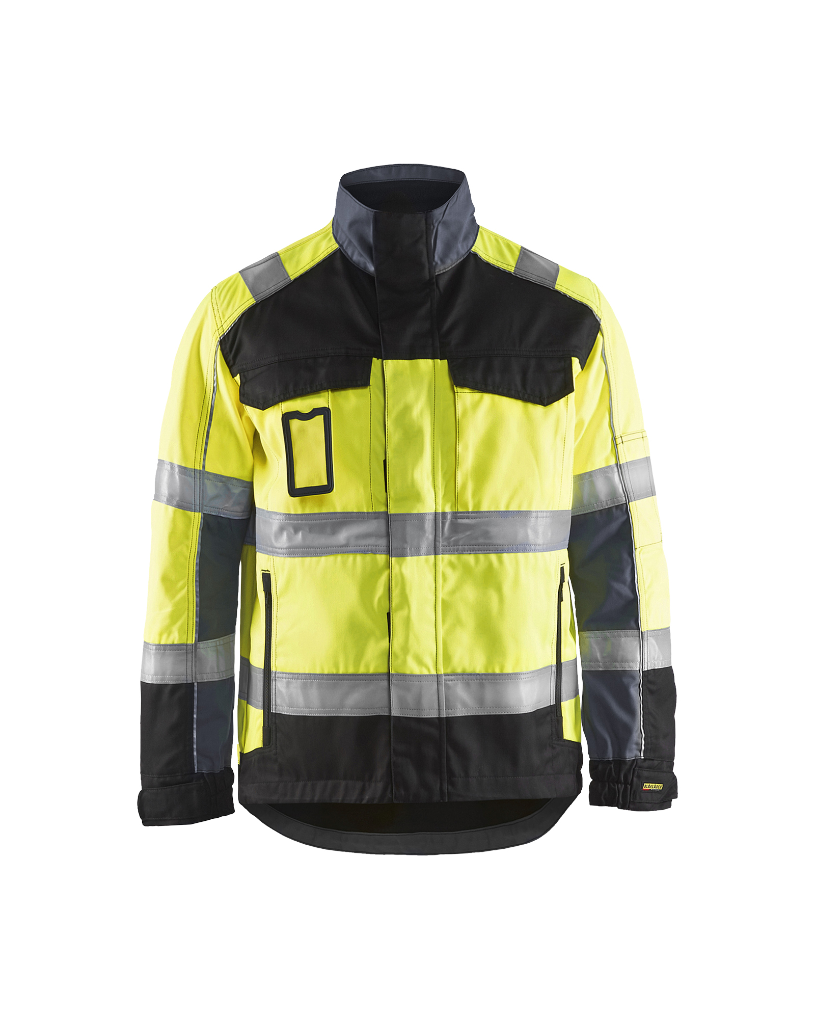 Blåkläder Jack. Ongevoerd High Vis 4051 - High Vis Geel/Zwart voorkant
