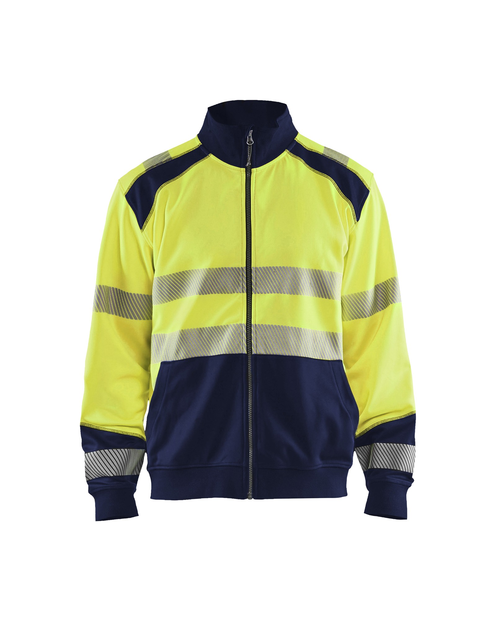 Blåkläder Sweatshirt met rits High Vis 3558