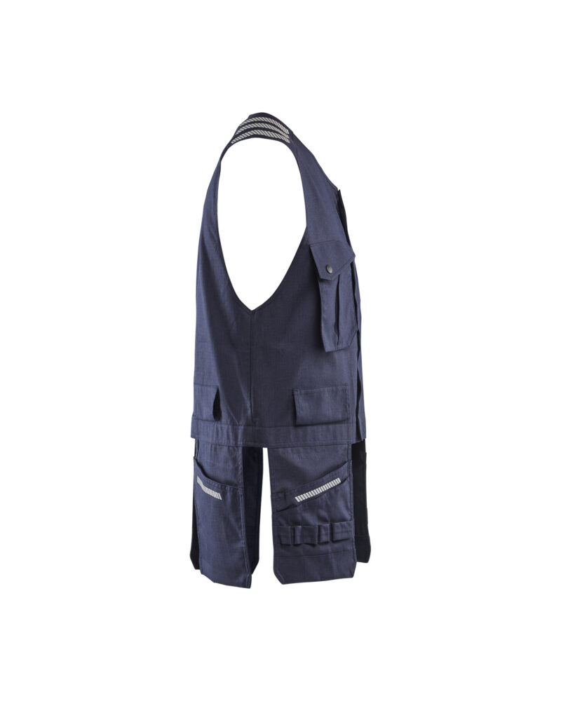 Blåkläder Multinorm werkvest inherent 3039 - Marineblauw zijkant