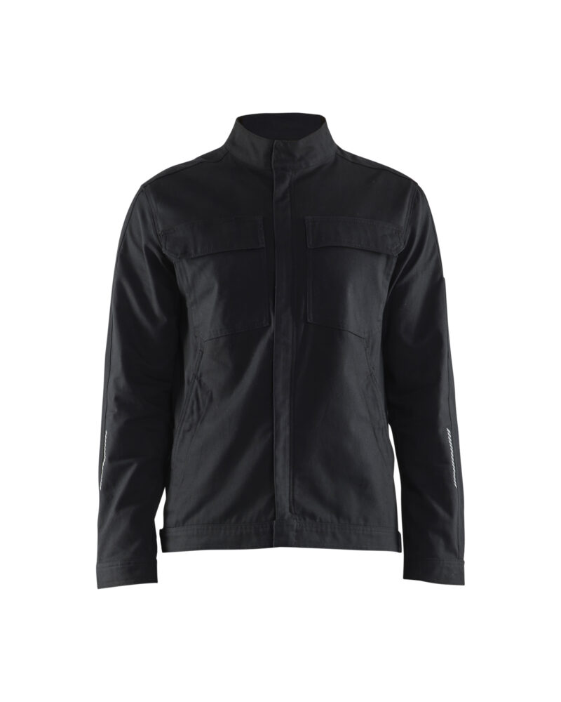 Blåkläder Industrie jack stretch 4466 - Zwart voorkant