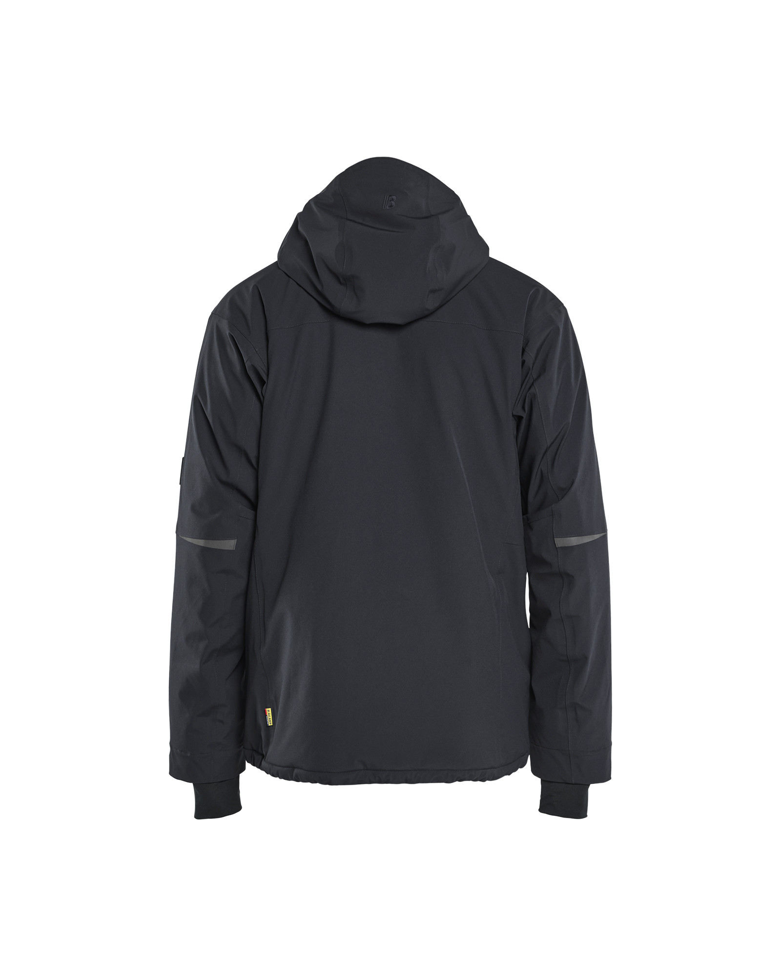 Blåkläder STRIKER Winterjas Stretch 4991 - Zwart achterkant