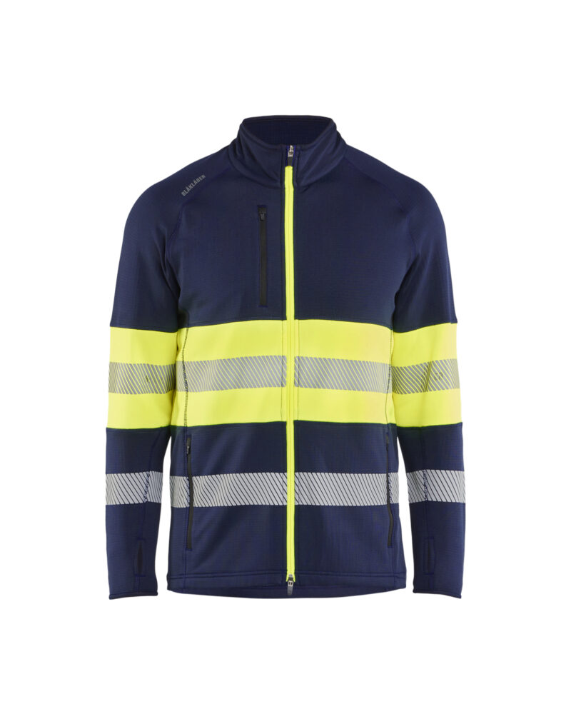 Blåkläder Fleecejack High Vis 4712