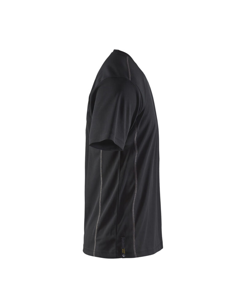 Blåkläder UV-T-shirt 3323 - Zwart zijkant