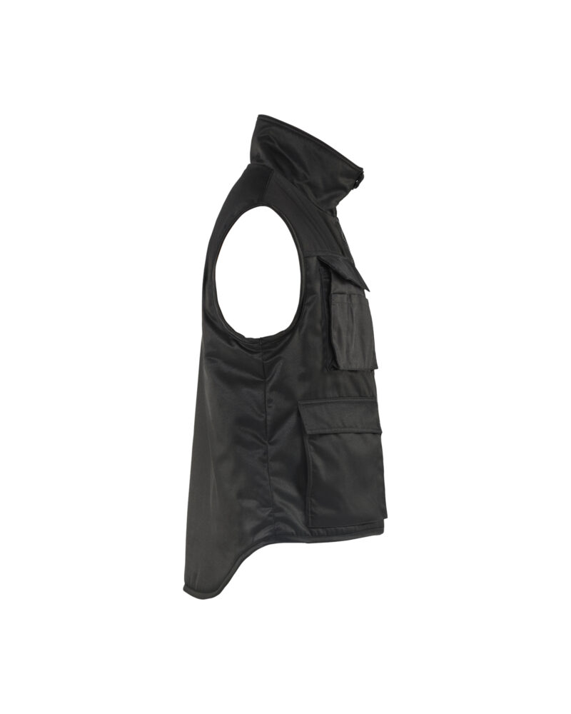 Blåkläder Bodywarmer 3801 - Zwart zijkant