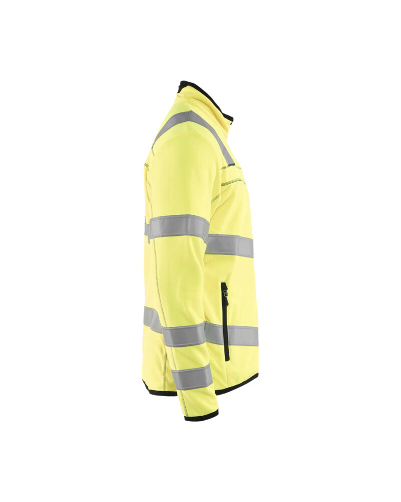 Blåkläder Microfleecevest High Vis 4941 - High Vis Geel zijkant
