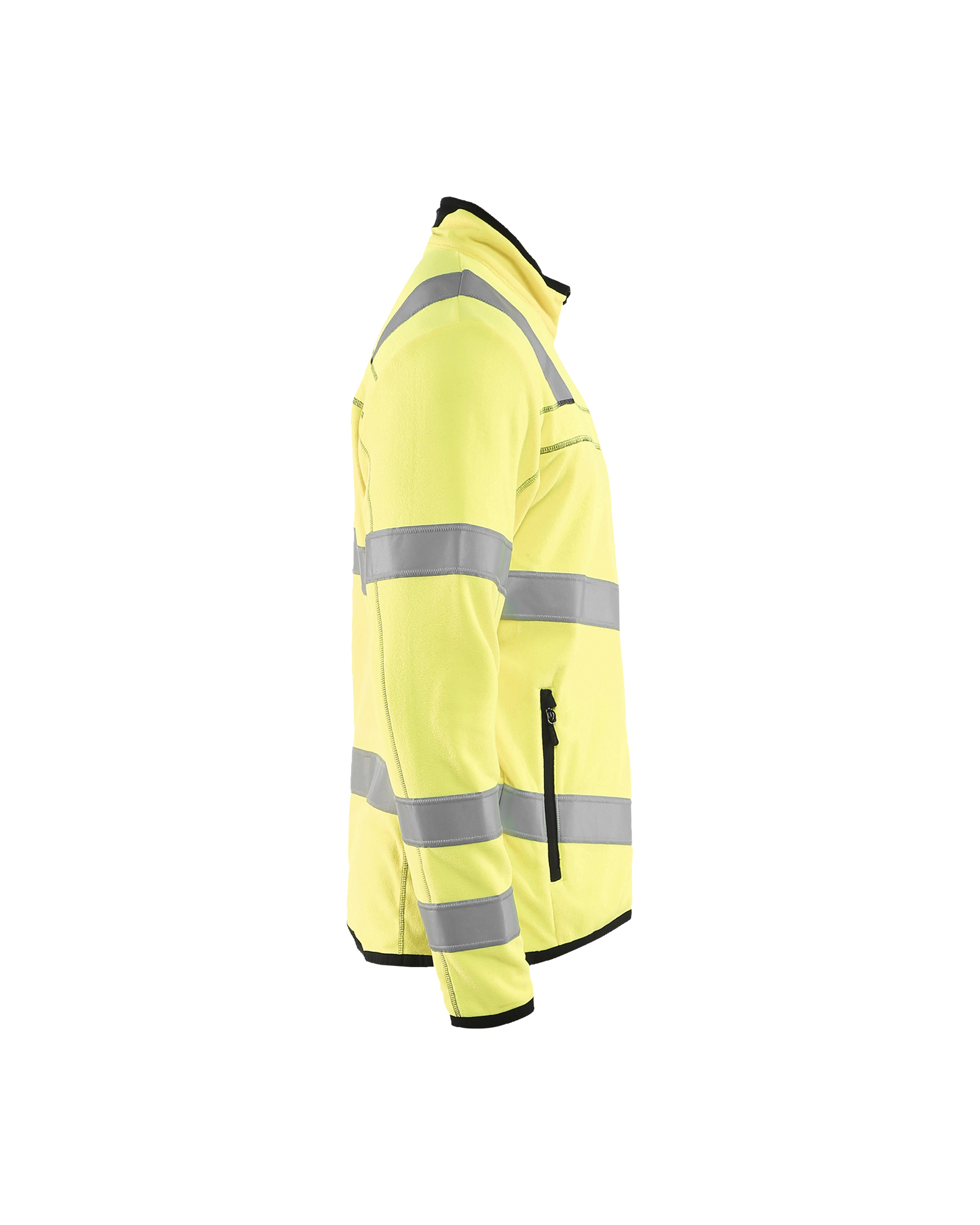 Blåkläder Microfleecevest High Vis 4941 - High Vis Geel zijkant