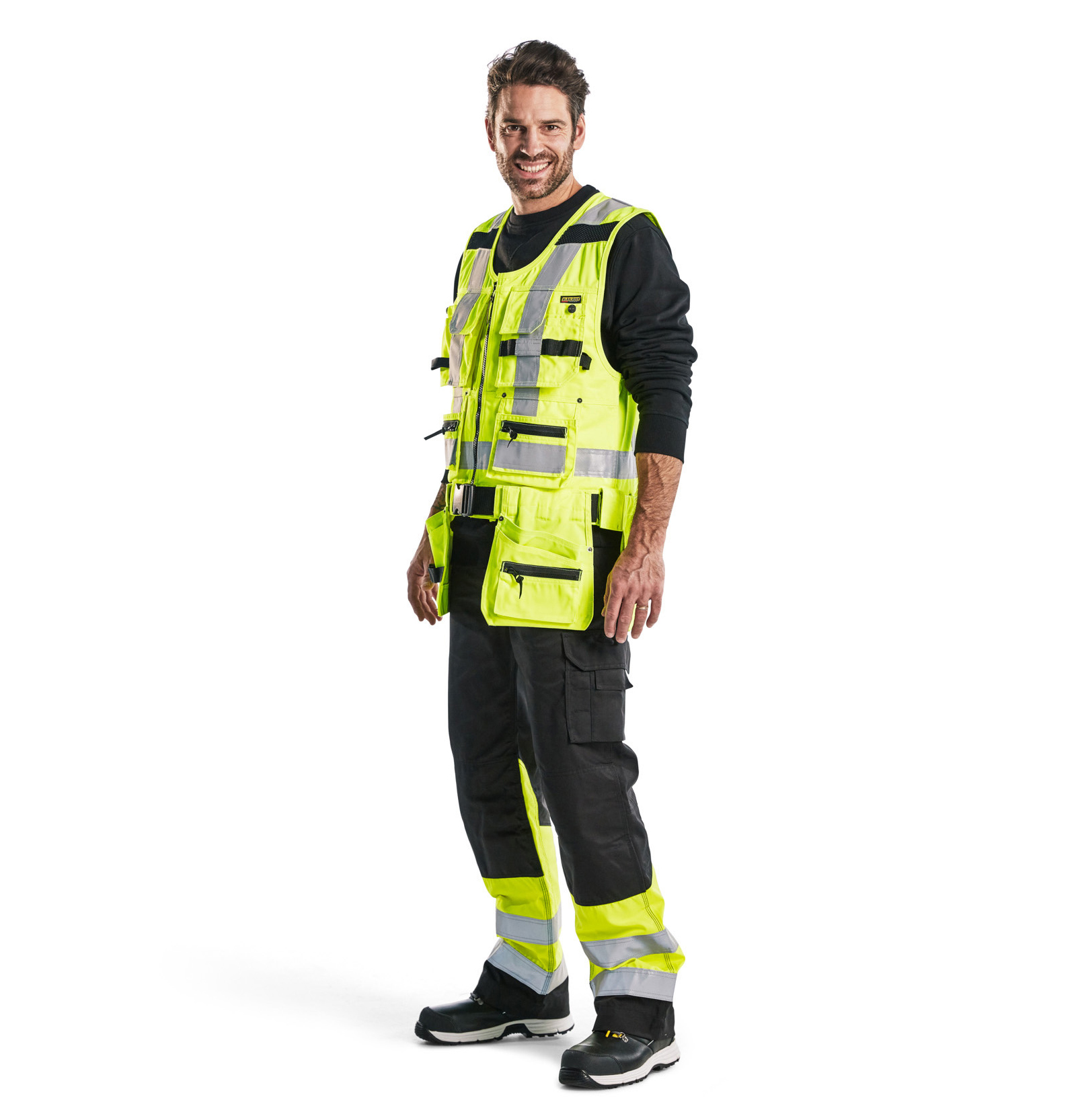 Blåkläder Werkvest High Vis 3032 detail 1