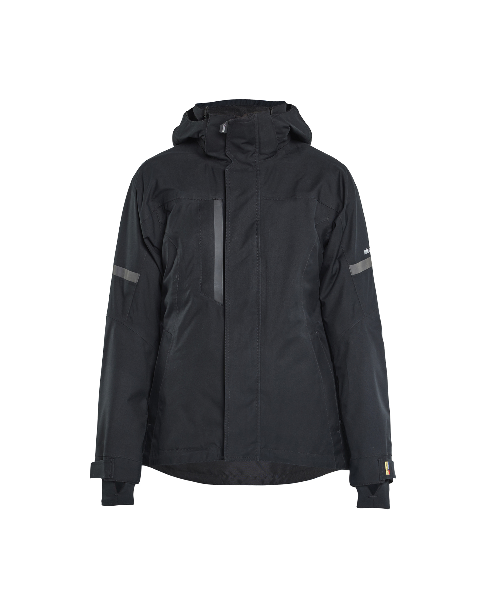 Blåkläder Dames shell jack 4908 - Zwart voorkant