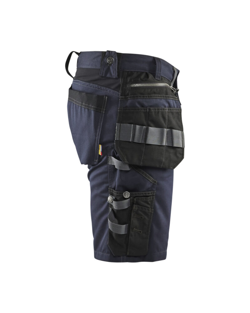 Blåkläder Short met stretch en gereedschapszakken 15981860 - zijkant