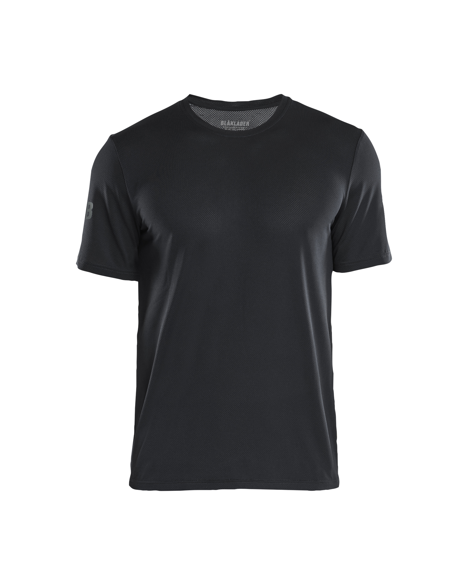 Blåkläder UV-T-shirt 3415 - Zwart voorkant