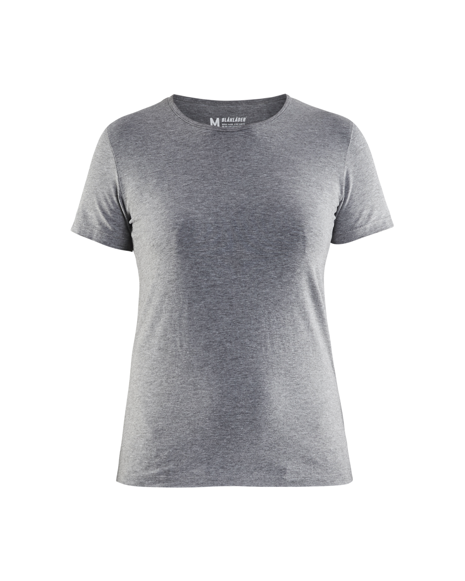Blåkläder Dames T-shirt slim fit 3304 - Grijs Melee voorkant